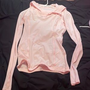Pink lululemon pull over